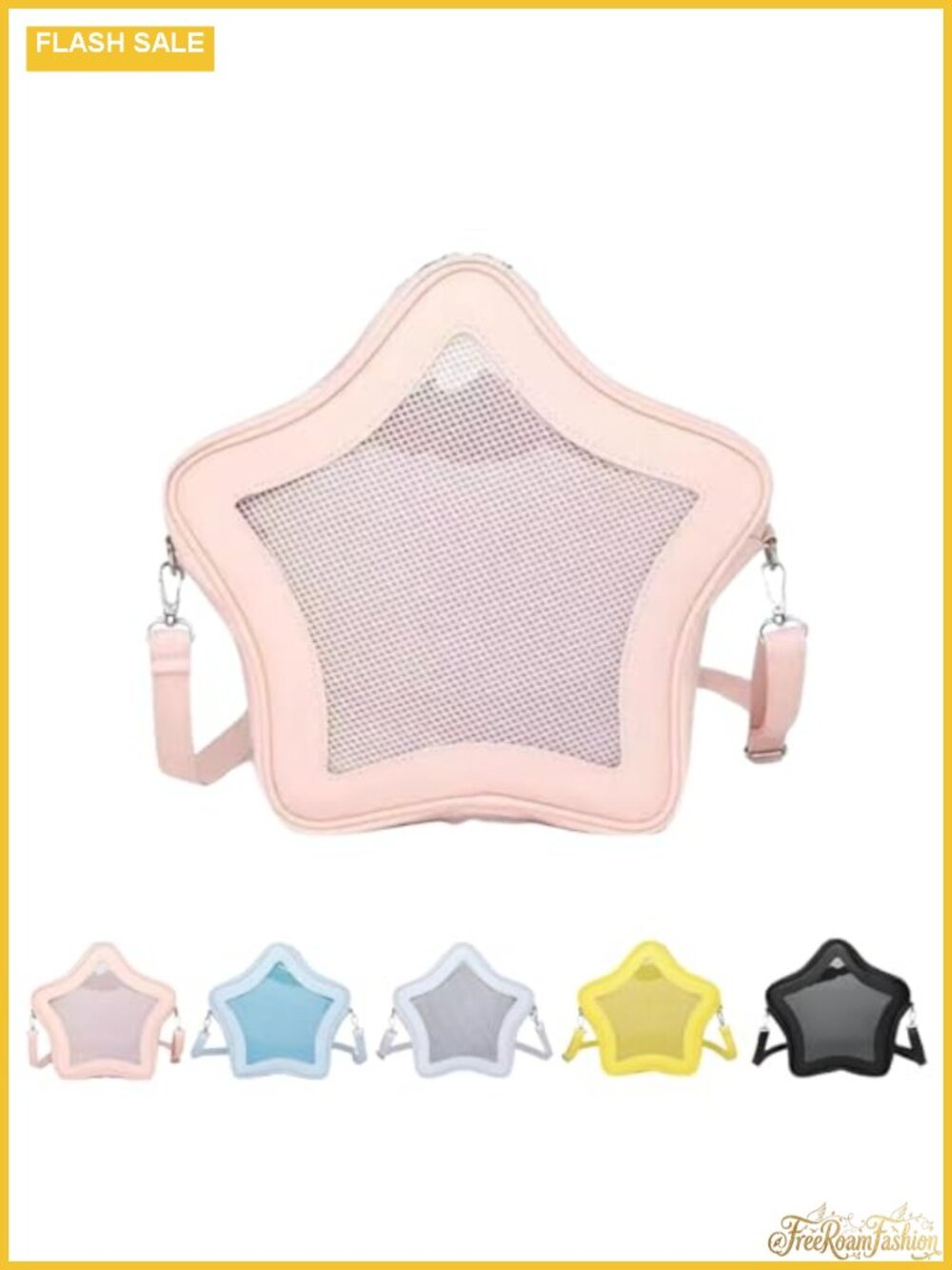 Kawaii Star-Shaped Backpack - Large Capacity, Waterproof, Lightweight,